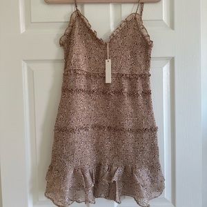 Mini strap dress